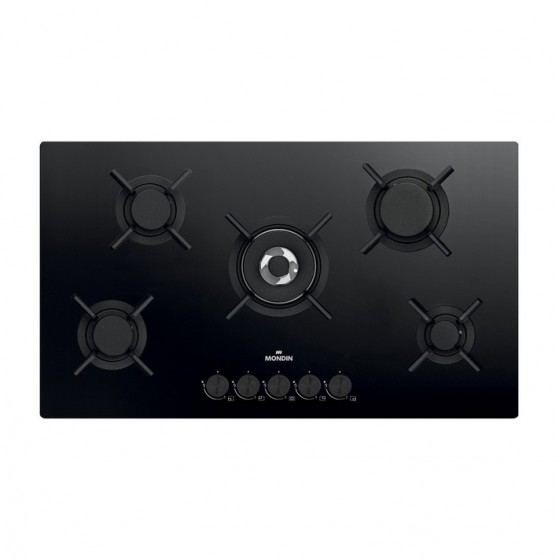 MONDIN CG905VTECNN Μαύρο 90cm Εστία Αερίου MONDIN CG905VTECNN Μαύρο 90cm Εστία Αερίου